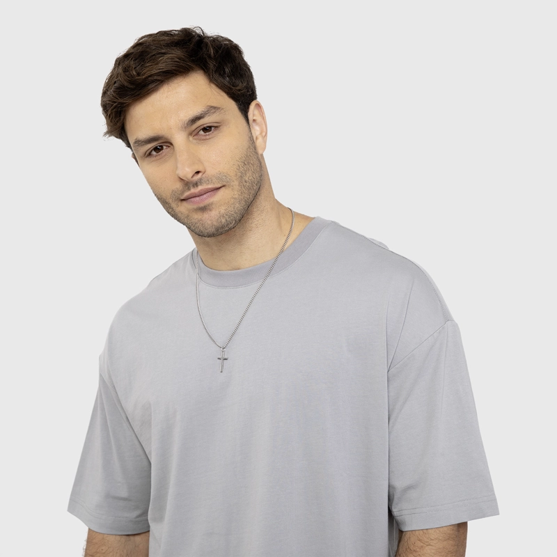 POLERA SOHO STATEMENT STEEL BLACK BUBBA - 5