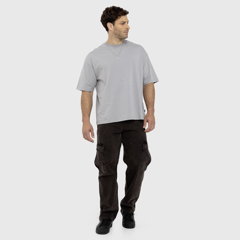 POLERA SOHO STATEMENT STEEL BLACK BUBBA - 6