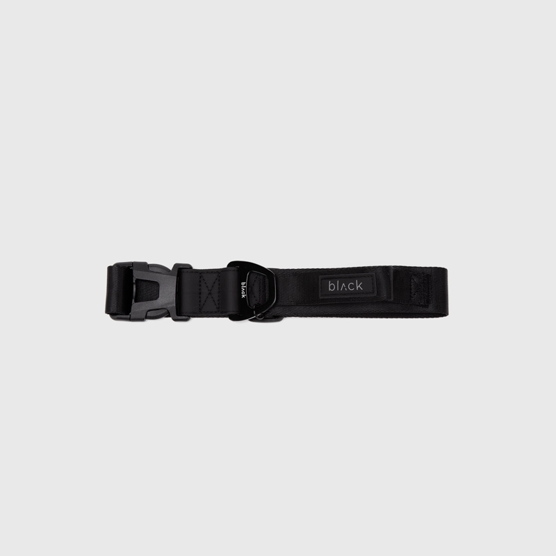 COLLAR PETS COLLECTION BLACK LARGE BLACK BUBBA - 3