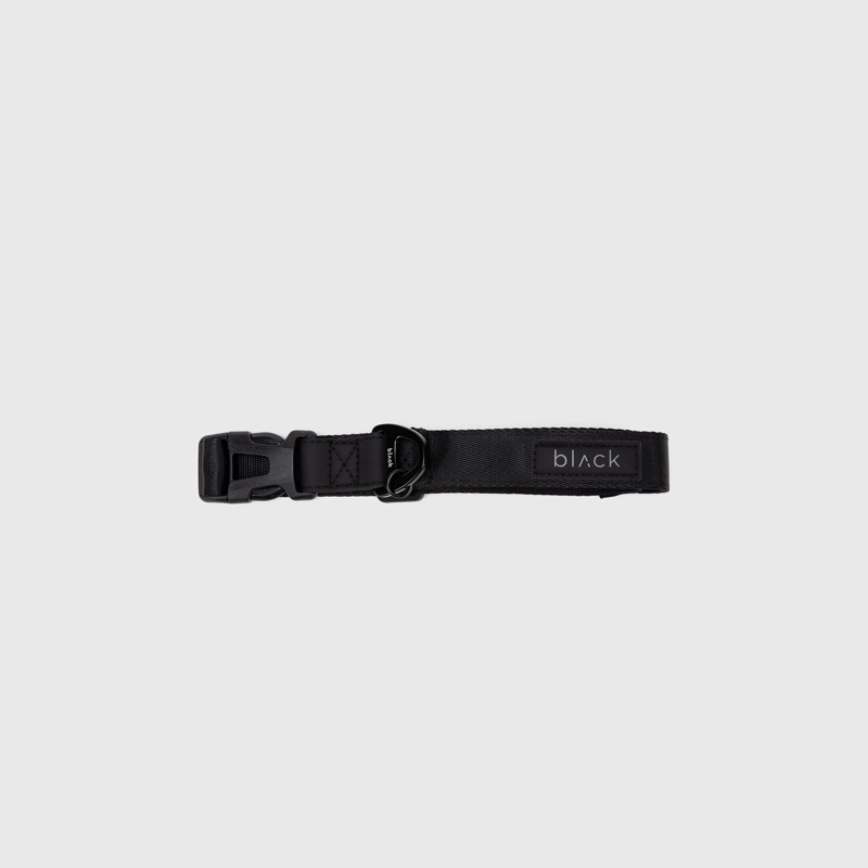 COLLAR PETS COLLECTION BLACK MEDIUM BLACK BUBBA - 1