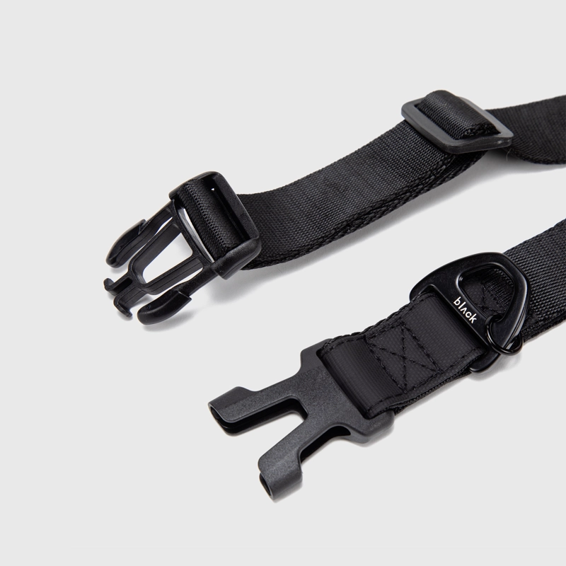 COLLAR PETS COLLECTION BLACK MEDIUM BLACK BUBBA - 3