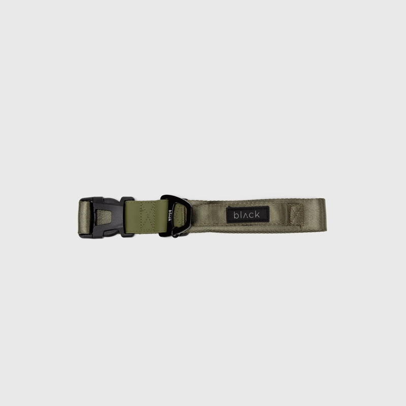 COLLAR PETS COLLECTION MOSS LARGE BLACK BUBBA - 3