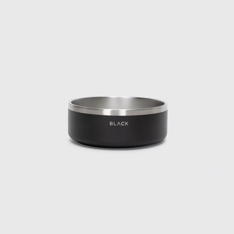 BOWL PETS COLLECTION BLACK 375 GR BLACK BUBBA - 1
