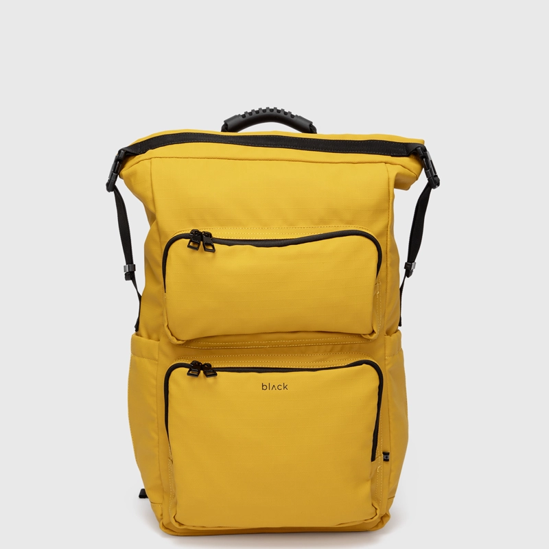 MOCHILA BEAST NYC YELLOW BLACK BUBBA - 1