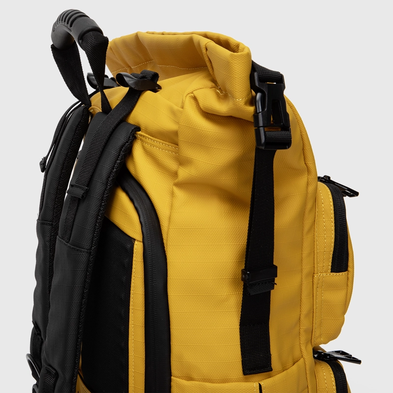 MOCHILA BEAST NYC YELLOW BLACK BUBBA - 5