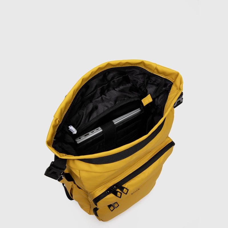 MOCHILA BEAST NYC YELLOW BLACK BUBBA - 9
