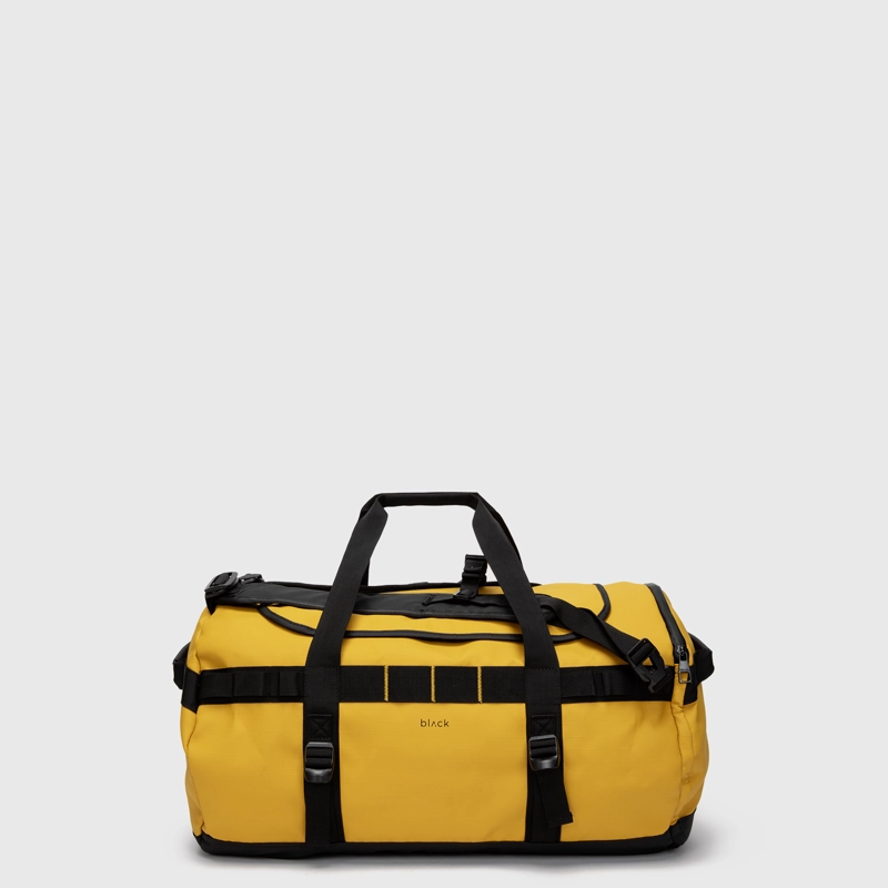 BOLSO DUFFEL BEAST NYC YELLOW BLACK BUBBA - 1