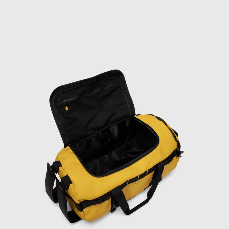 BOLSO DUFFEL BEAST NYC YELLOW BLACK BUBBA - 3