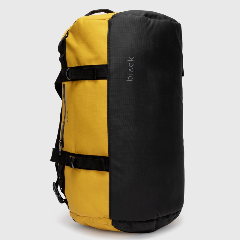 BOLSO DUFFEL BEAST NYC YELLOW BLACK BUBBA - 7