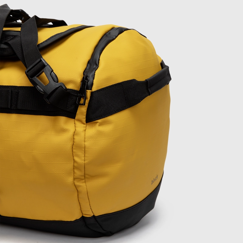 BOLSO DUFFEL BEAST NYC YELLOW BLACK BUBBA - 9