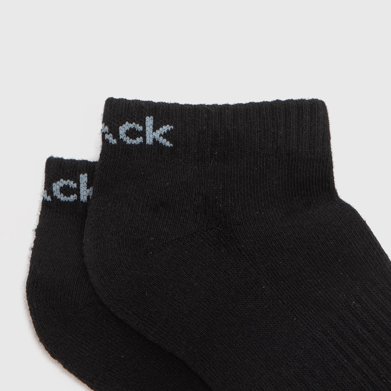 CALCETIN CORTO PERFORMANCE GRIS CLARO BLACK BUBBA - 2