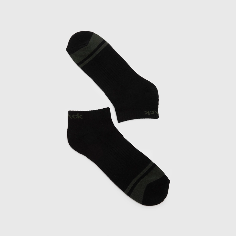 CALCETIN CORTO PERFORMANCE VERDE BLACK BUBBA - 4