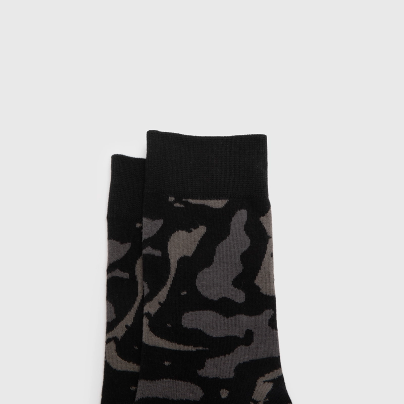 CALCETIN LARGO MILITAR GRIS BLACK BUBBA - 3