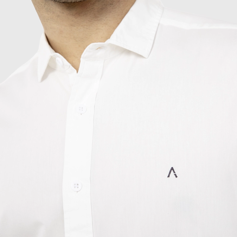 CAMISA DE ALGODON BLANCA BLACK BUBBA - 1