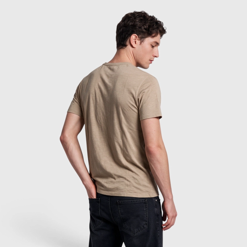 POLERA SLUB COTTON MANGA CORTA ARENA BLACK BUBBA - 2