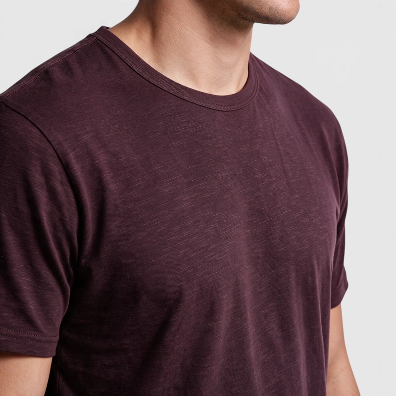 POLERA SLUB COTTON MANGA CORTA BURDEO BLACK BUBBA - 4