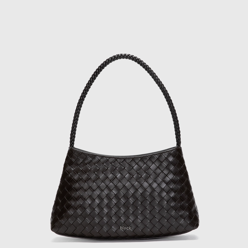 CARTERA PURSE BRAIDS SAINT MOKA BLACK BUBBA - 1
