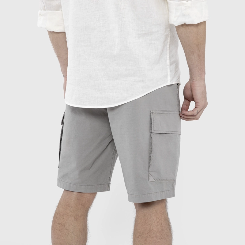 SHORT CARGO RIPSTOP GRIS BLACK BUBBA - 3