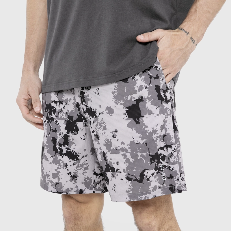 SHORT PERFORMANCE STAINS BLACK BUBBA - 1