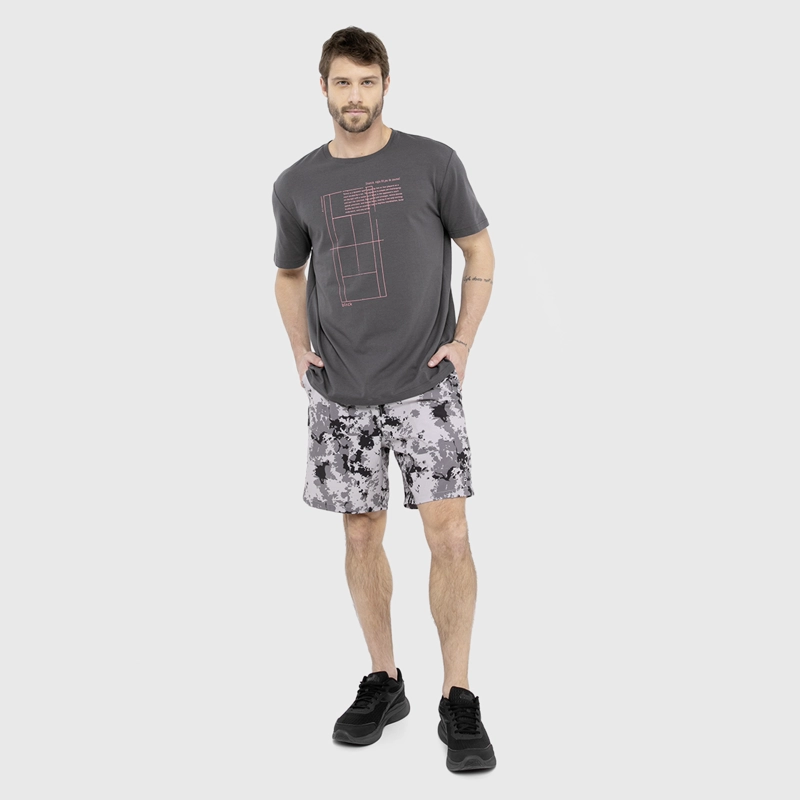 SHORT PERFORMANCE STAINS BLACK BUBBA - 7