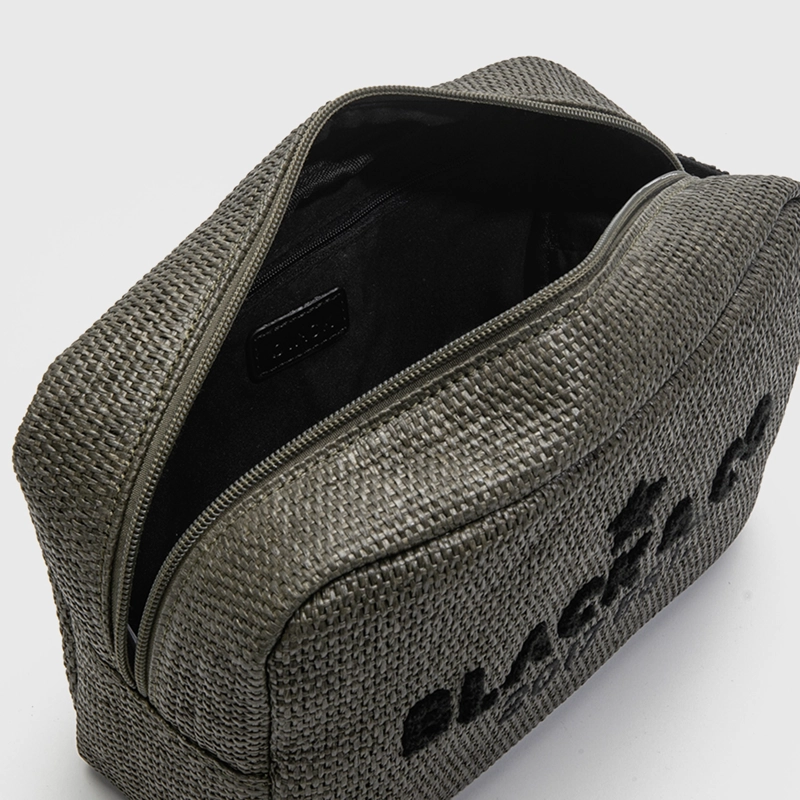 NECESER RAFFIA FORMENTERA MOSS BLACK BUBBA - 4