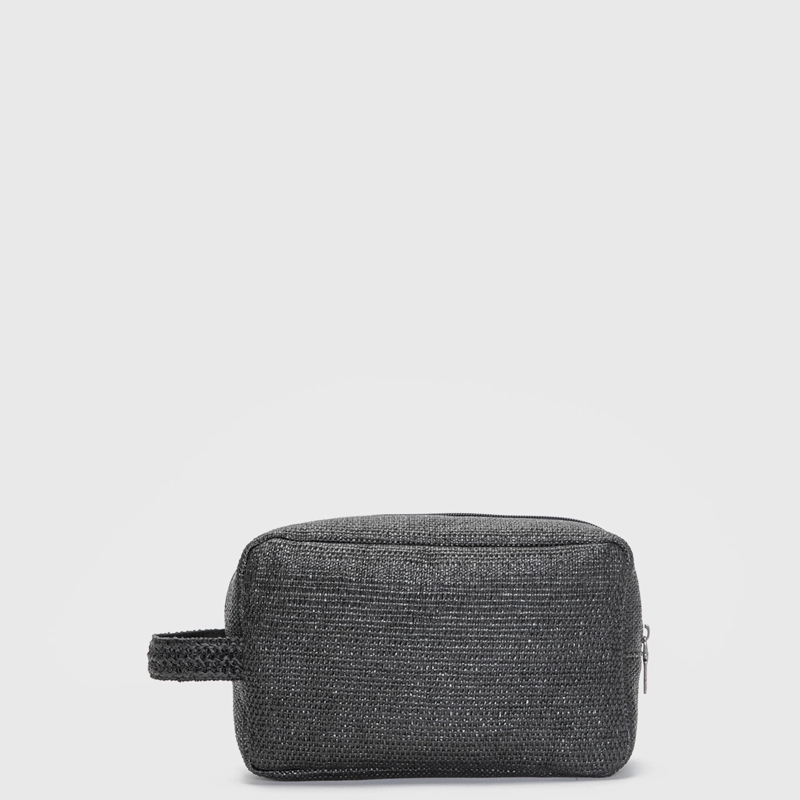 NECESER RAFFIA FORMENTERA BLACK BLACK BUBBA - 3