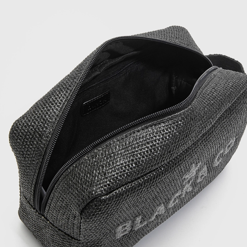 NECESER RAFFIA FORMENTERA BLACK BLACK BUBBA - 4