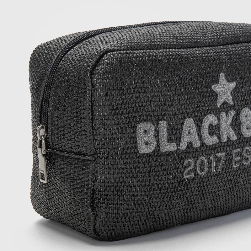NECESER RAFFIA FORMENTERA BLACK BLACK BUBBA - 6
