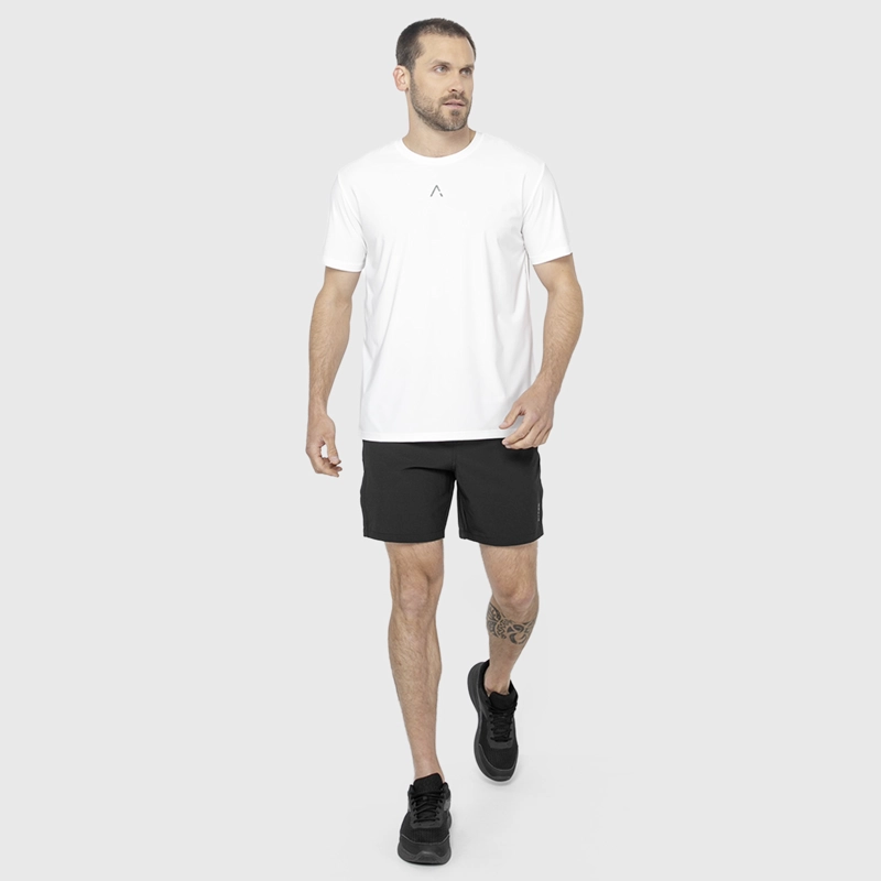 POLERA FIRE DANNY PERFORMANCE BLANCA BLACK BUBBA - 1