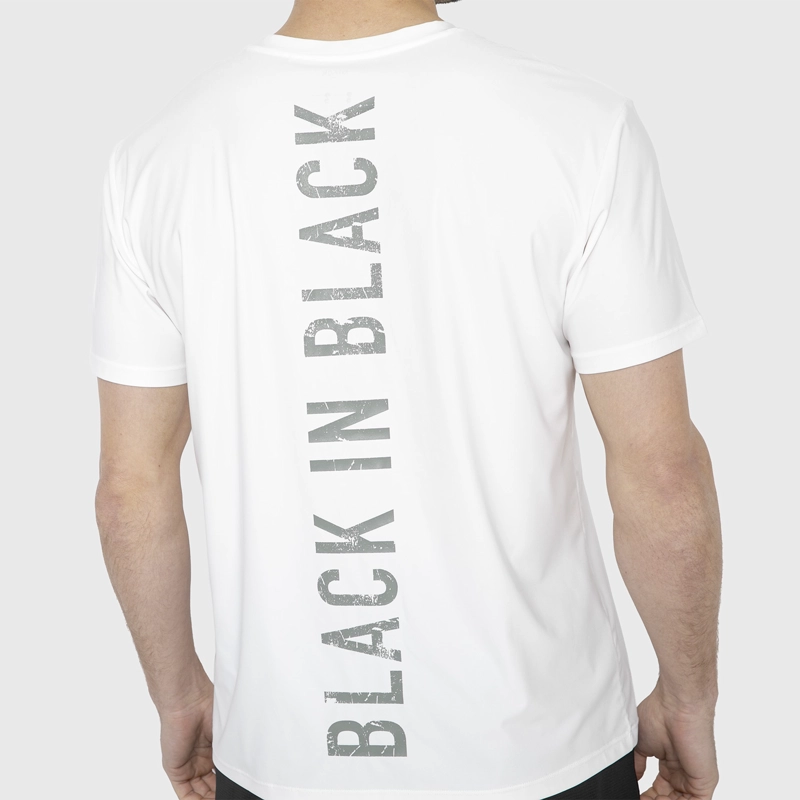 POLERA FIRE DANNY PERFORMANCE BLANCA BLACK BUBBA - 4