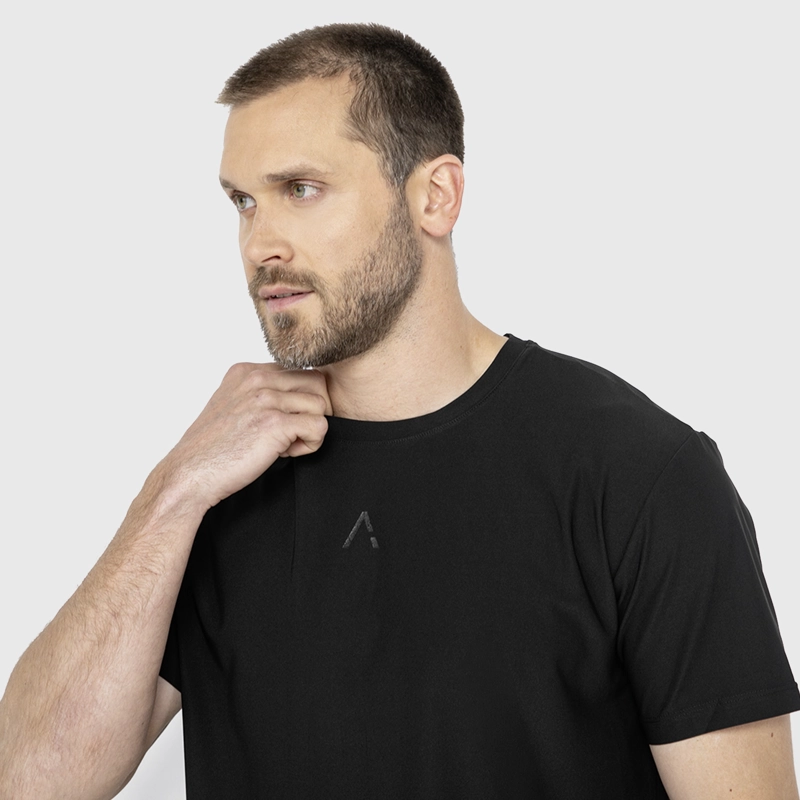 POLERA FIRE DANNY PERFORMANCE NEGRA BLACK BUBBA - 4