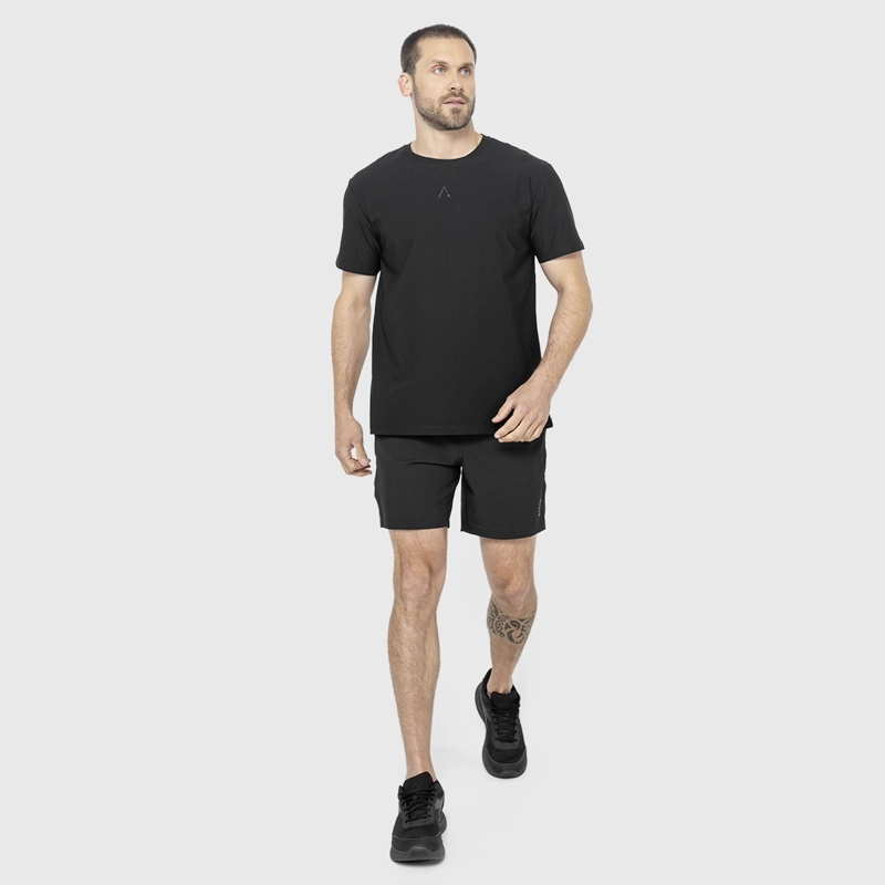 POLERA FIRE DANNY PERFORMANCE NEGRA BLACK BUBBA - 6