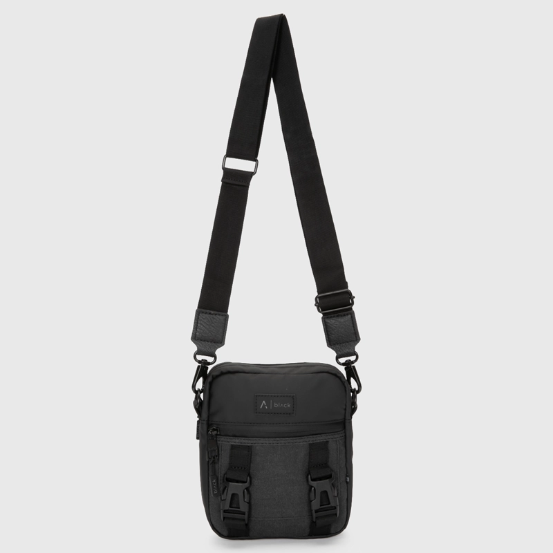 BANDOLERA COPENHAGUE GRAPHITE DOUBLE BLACK BUBBA - 1