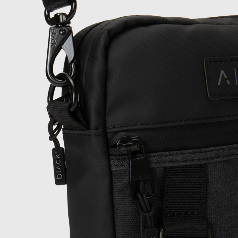 BANDOLERA COPENHAGUE GRAPHITE DOUBLE BLACK BUBBA - 6