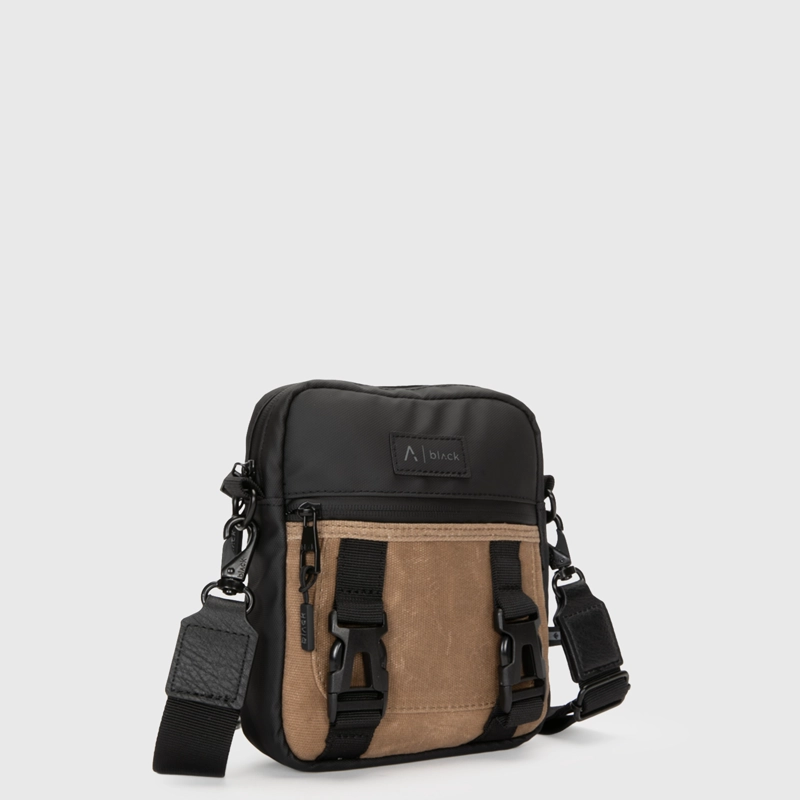 BANDOLERA COPENHAGUE BEIGE DOUBLE BLACK BUBBA - 3