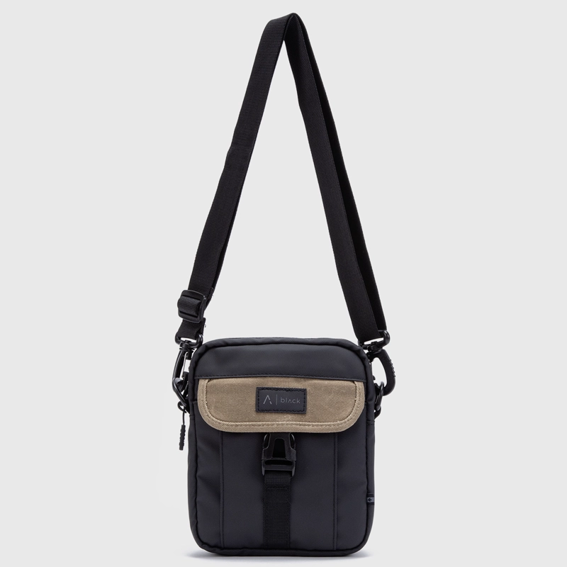 BANDOLERA COPENHAGUE BEIGE SIMPLE BLACK BUBBA - 1