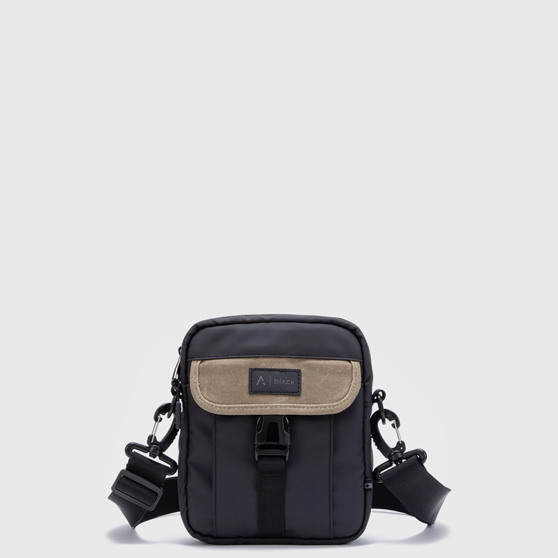 BANDOLERA COPENHAGUE BEIGE SIMPLE BLACK BUBBA - 2