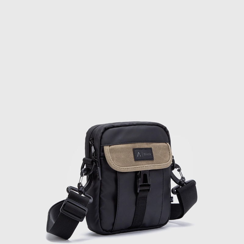 BANDOLERA COPENHAGUE BEIGE SIMPLE BLACK BUBBA - 3