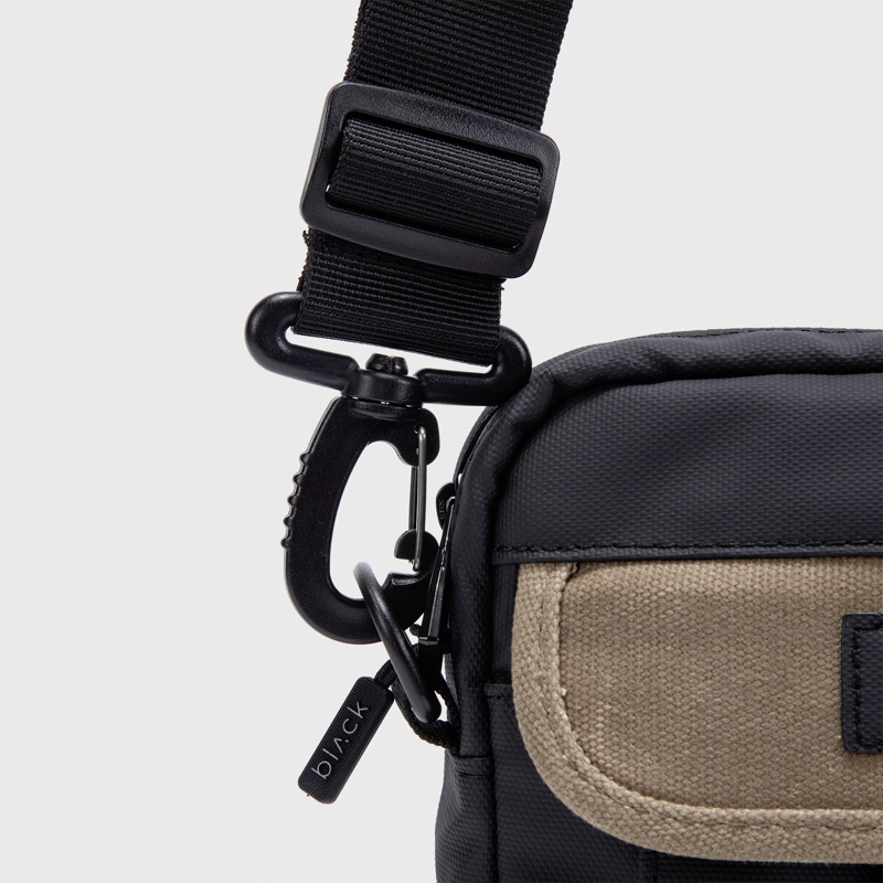 BANDOLERA COPENHAGUE BEIGE SIMPLE BLACK BUBBA - 5