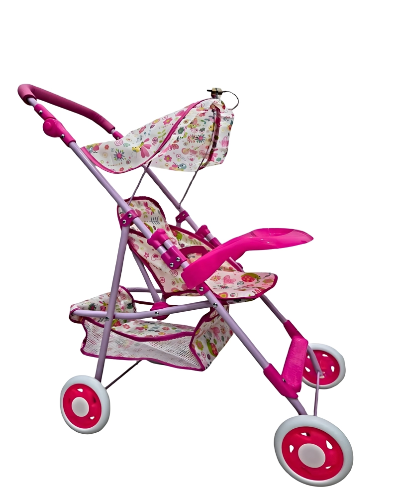COCHE PARA MUÑECAS GRANDE MANGO REGULABLE - 1