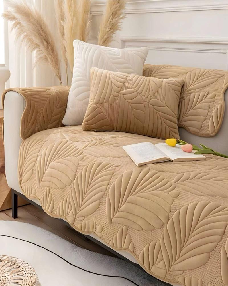 FUNDA PARA SOFA DE 5 PIEZAS CON RELIEVE R04 - 3