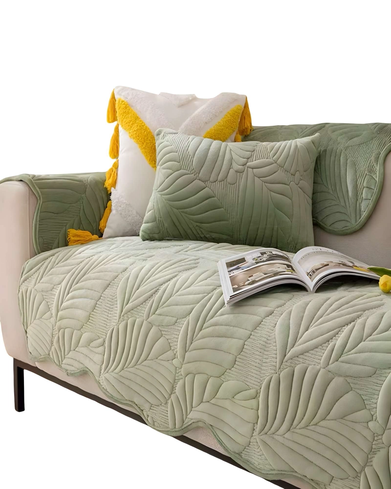 FUNDA PARA SOFA DE 5 PIEZAS CON RELIEVE R03 - 2
