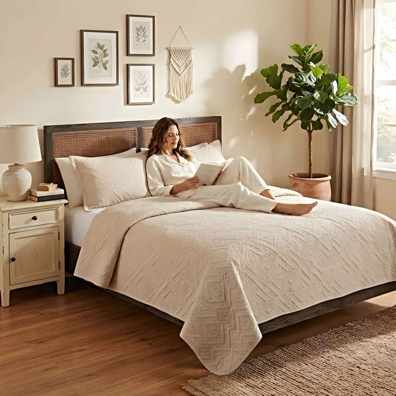 CUBRECAMA QUILT DE VERANO  KING CL3 - 2