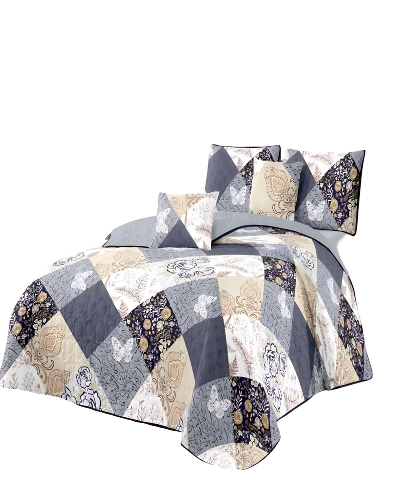 CUBRECAMA DE VERANO QUILT KING MULTICOLOR 07 - 2