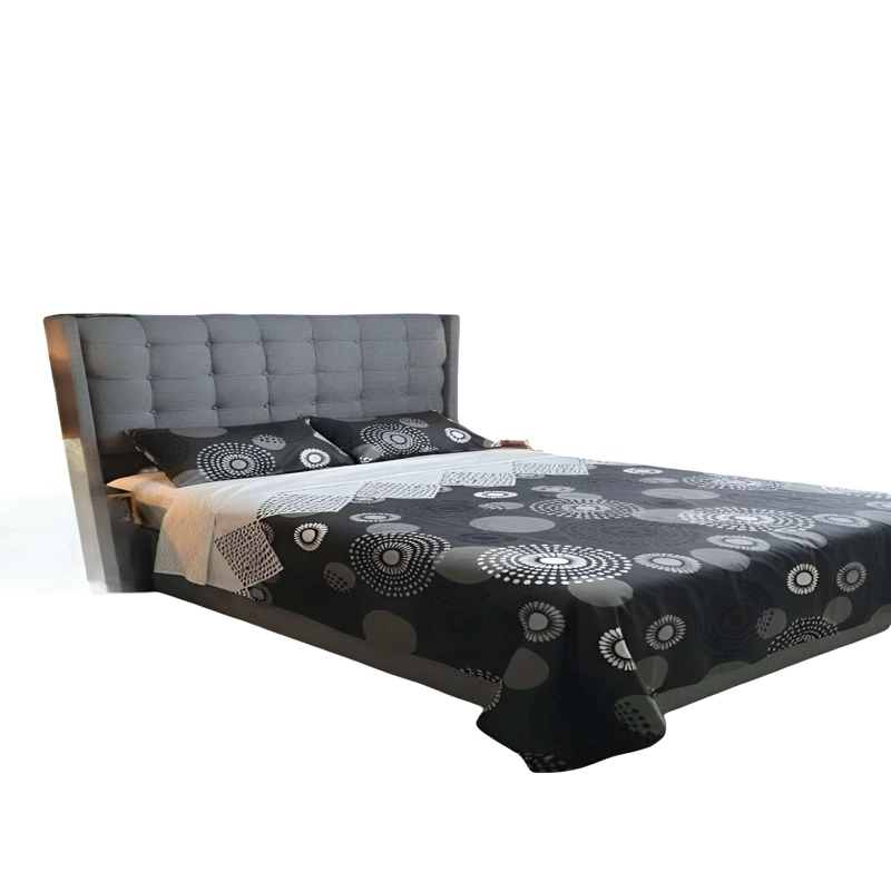 PACK DE SABANAS ULTRA SUAVES 1 PLAZA NEGRO C2 - 4
