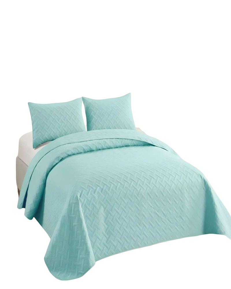 CUBRECAMA DE VERANO QUILT UNICOLOR 2 PLAZAS A7 - 2