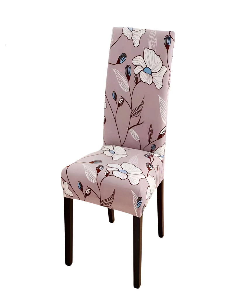 SET DE 6 FUNDAS DE SILLA 60CMX50CMX50CM ELASTICADAS CON DISEÑO ESTAMPADO F16 - 1