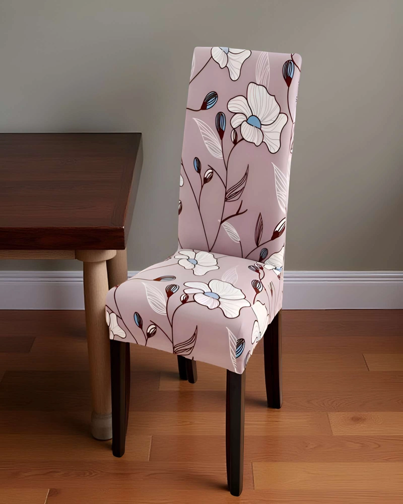 SET DE 6 FUNDAS DE SILLA 60CMX50CMX50CM ELASTICADAS CON DISEÑO ESTAMPADO F16 - 4