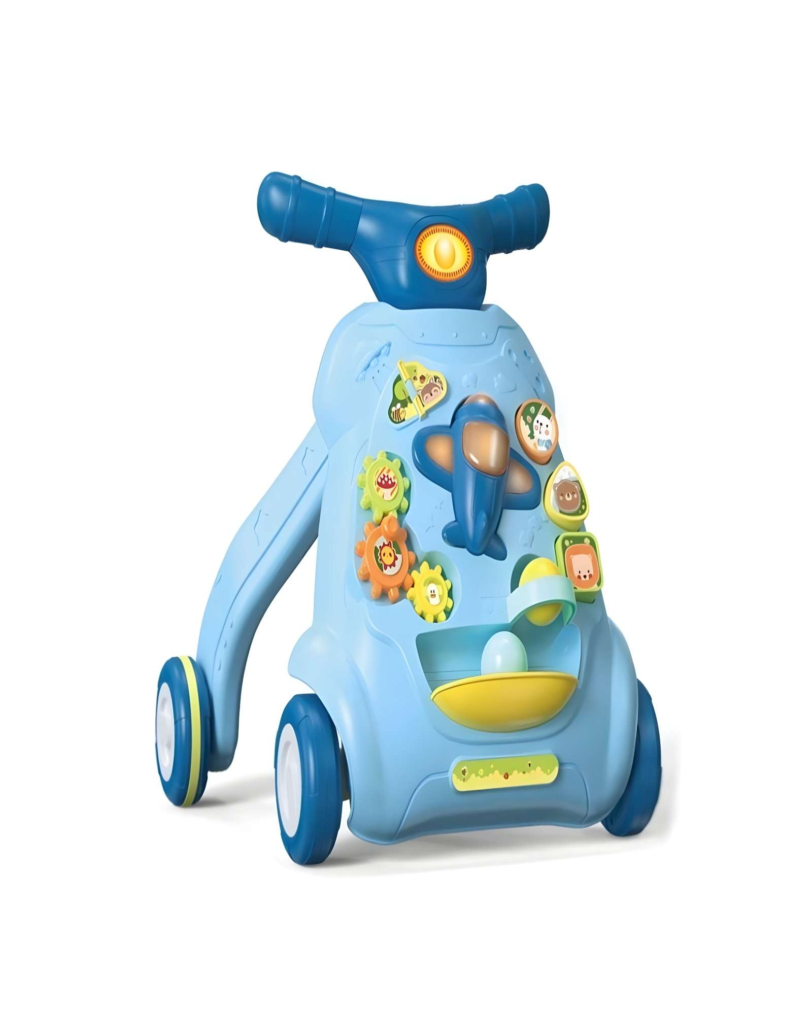 CAMINADOR INTERACTIVO AEREO PARA TU BEBE AZUL - 2