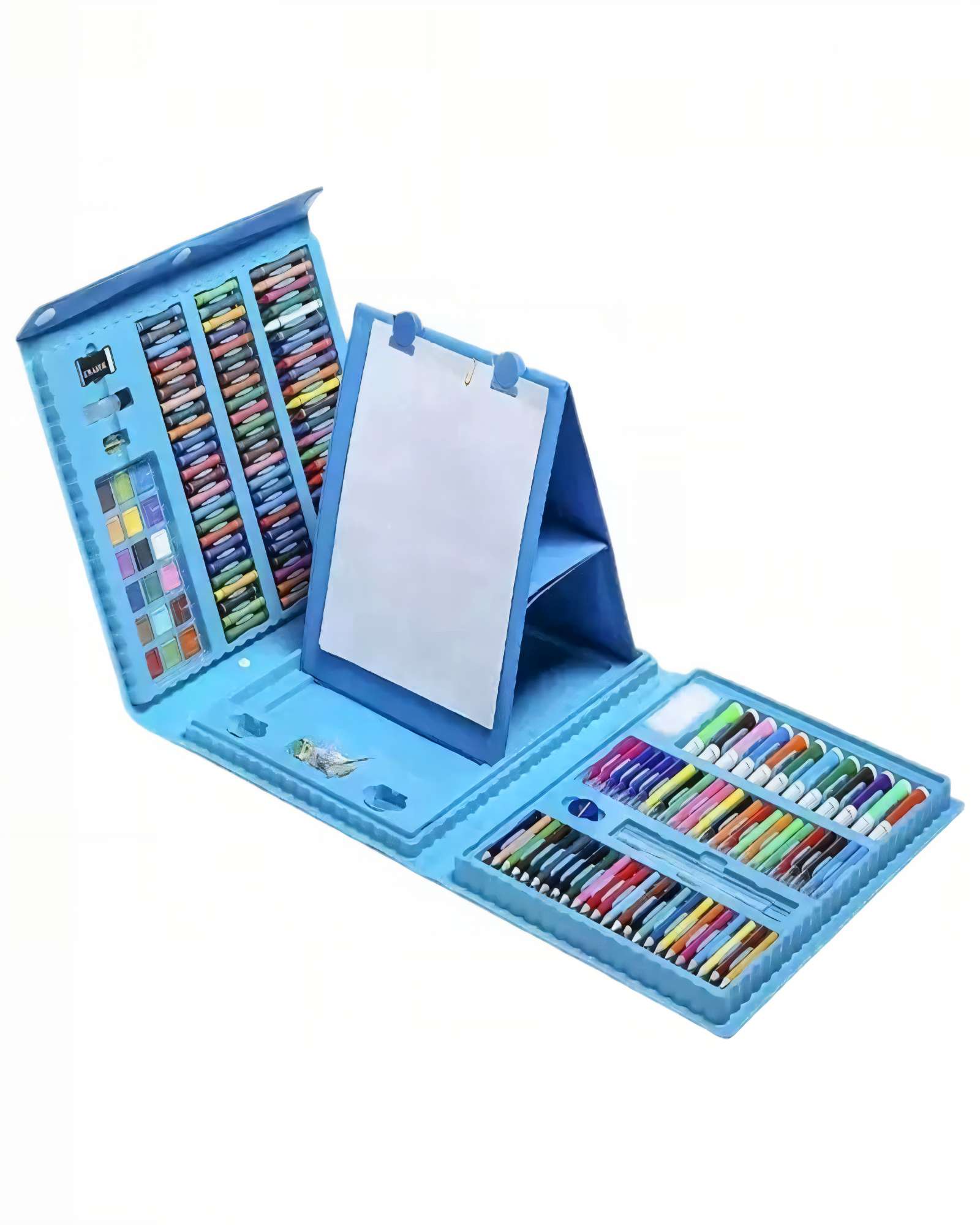 SET DE 208 LAPICES CON CAJA COLOR AZUL - 1